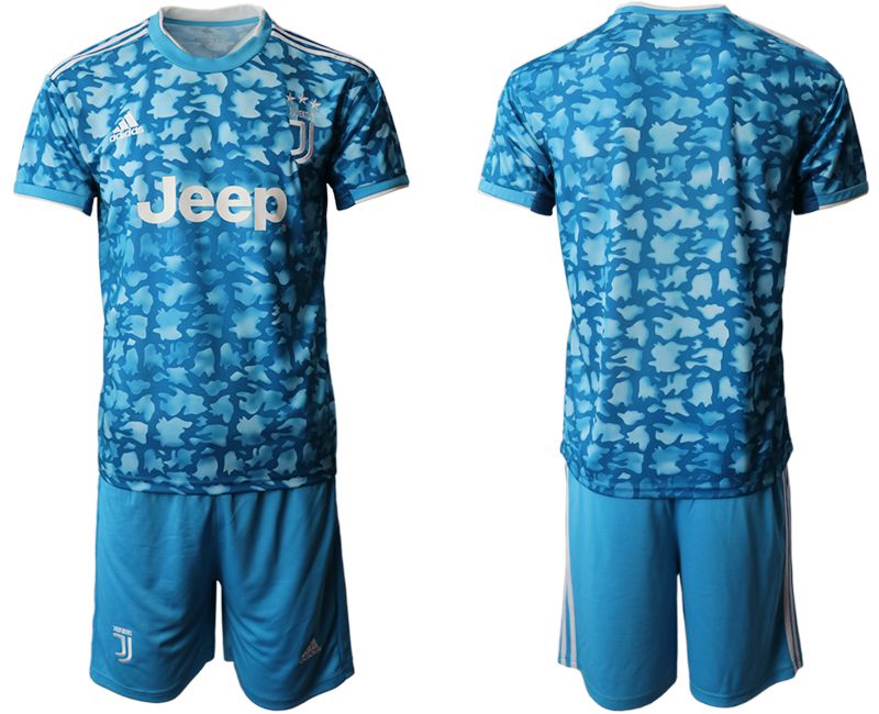 Men 2019-2020 club Juventus FC away blue Soccer Jerseys